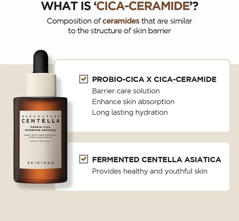 Skin1004 Madagascar Centella Probio-Cica Intensive Ampoule 50Ml